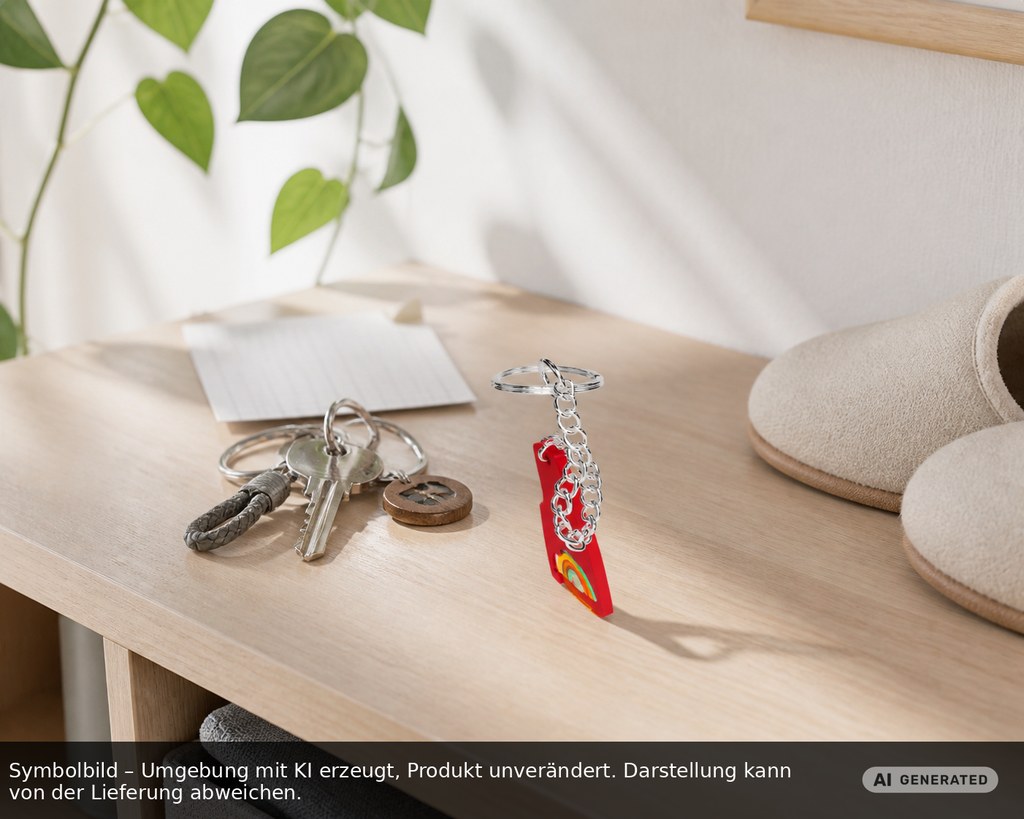 Chiphalter mit 1€-Chip "Alpha" als Werbeartikel mit Logo bedrucken